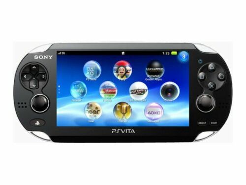 SONY Playstation PS Vita PCH-1000 ZA01 Black Wi-fi Model Console