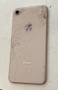 Original Apple iPhone 8 Gehäuse Rahmen Glasbruch Für Refurbisch Gold
