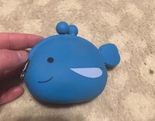 kids small whale coin purse