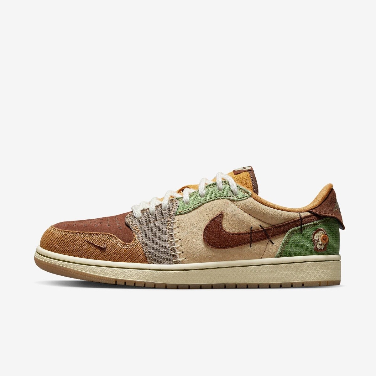 Zion Williamson × Nike Air Jordan 1 OG Flax Green DZ7292-200 Men's