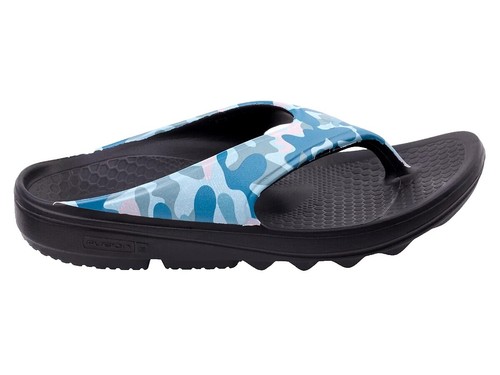 Spenco Victoria Tropic Sandal Womens 10 D Tropical Blue Flip 