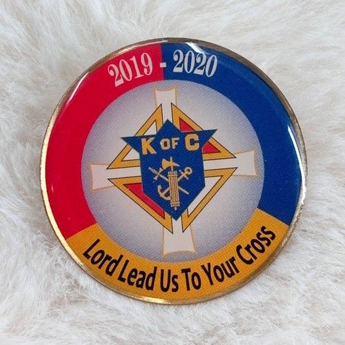 2020 Knights of Columbus Lord Lead Us to Your Cross Member Lapel Pin