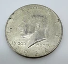 1964 USA Kennedy 90% Silver Half Dollar Coin A02