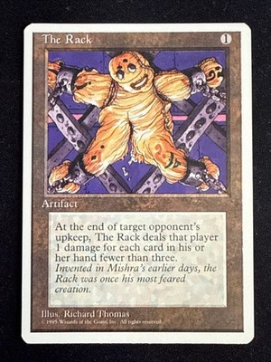 1x The Rack Core Set 4th Edition LP MTG Magic the Gathering x1 MKE