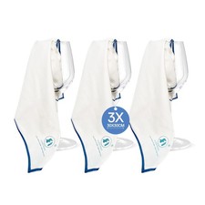 Microfibre Cleaning Cloths, 30 X 30cm Lint Free Glass Polishing Cloths for Gl...