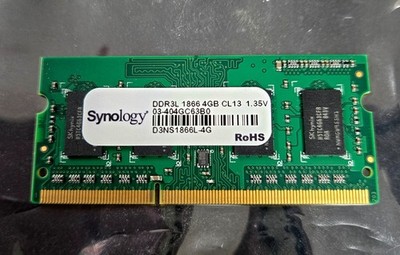 Genuine OEM Synology NAS D3NS1866L-4G Memory - DS-218+, 718+, 918+, DS418play