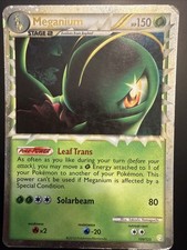 Carta Pokemon Meganium Prime 109/123 HeartGold SoulSilver HGSS MP/HP 🌿