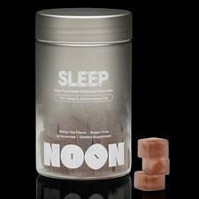 NOON Sleep Aid Gummies. Melatonin Free Sleep Aid Mushroom Gummies. Exp 1/09/2027