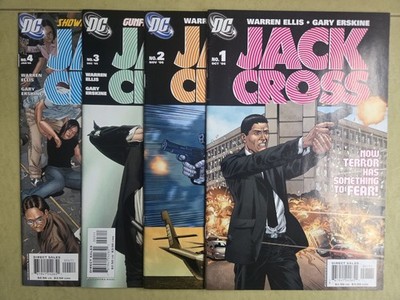 Jack Cross #1-4 Full Series Warren Ellis DC Comics 2006
