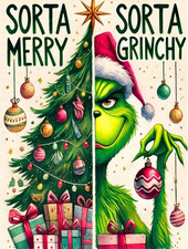 Christmas Paint by Numbers Kit for Adults,Winter Painting by Numbers,Diy Acrylic