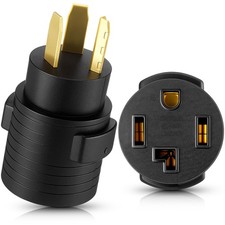 Dryer Adapter 10 30P To 14 30R 3 Prong To 4 Prong 220V 30A Converter Cord