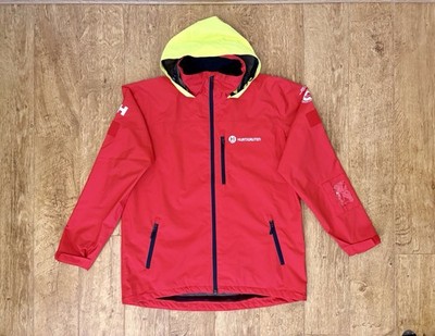 Helly Hansen Crew Jacket 29654 Hurtigruten IAATO Antarctica Expedition Red XL