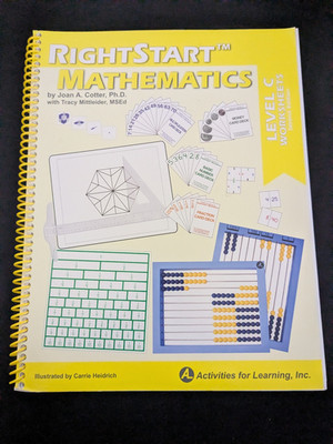 Right Start Mathematics Level C Worksheets 2017 RightStart 2nd Edition See Desc