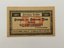 👀AUSTRIA 1920 50 HELLER BANKNOTE HIGH GRADE UNC RARE ANTIQUE 👀