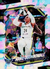 2025 Panini Prizm WNBA #73 Arike Ogunbowale Ice Prizm
