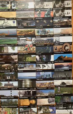 National Park Service Unigrid Brochures, NPS, Pamphlets, Guides, Maps