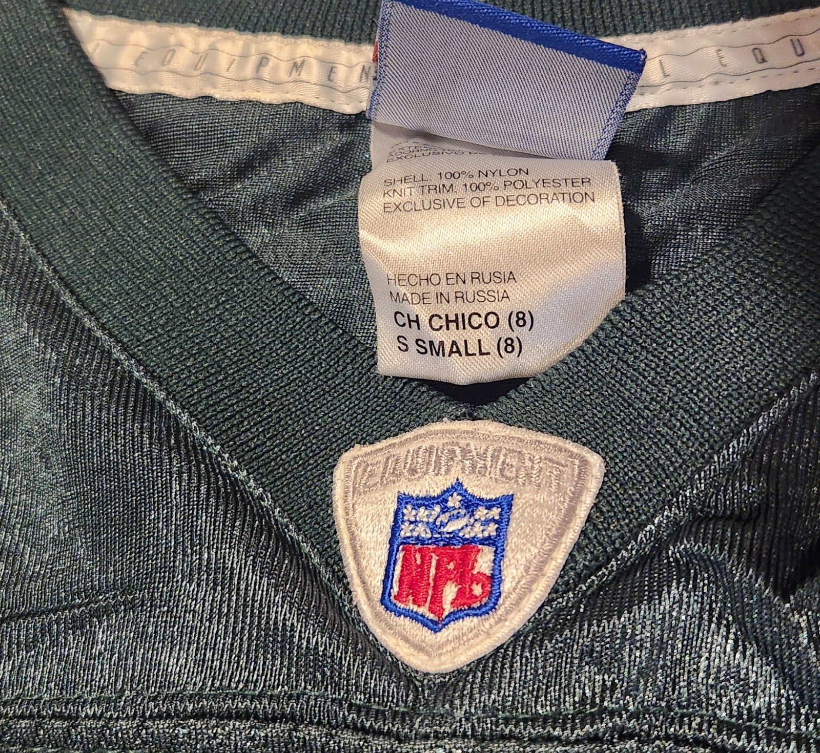 New York Jets Chad Pennington #10 Reebok Jersey Youth Medium  thumbnail 4