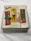 Vtg 1961 Barbie Doll White Ponytail Case VHTF White by Mattel Travel Storage — photo 3