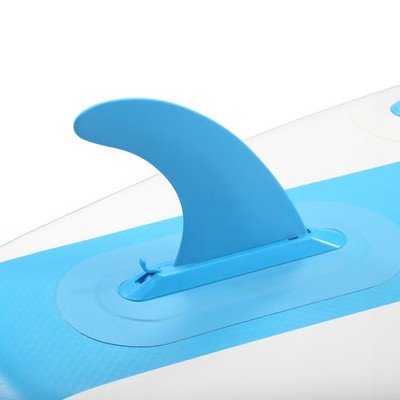 Stand Up Paddleboard Surfing Fins Flip-Lock Quick Release Detachable Blue 