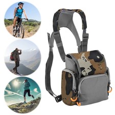 Binocular Harness Chest Pack with Rangefinder Pouch for Hunt-ing Multicolor 