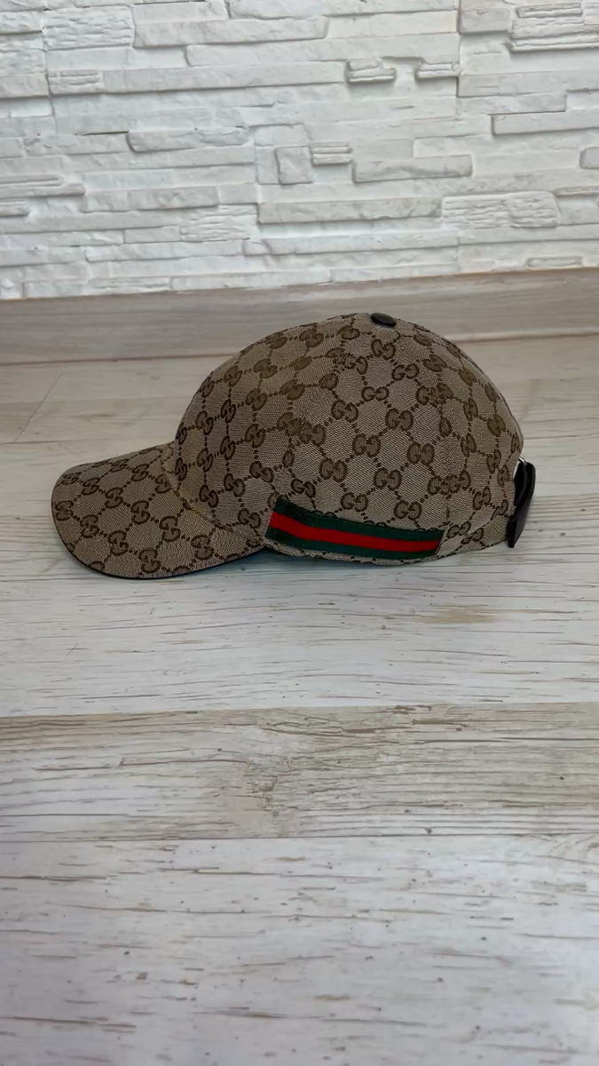 Gucci GG monogram baseball cap M | eBay