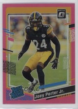2023 Panini Donruss Optic Rated Rookie Pink Prizm Joey Porter Jr #287 1dg3