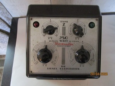 Lionel, O/Standard Gauge, Type Z, 250 Watts Transformer