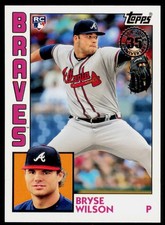 2019 Topps Bryse Wilson 84R-BW 1984 Topps Baseball 35th Anniversary Rookies