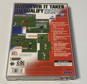 FIFA: Camino al Mundial 98 (Sega Saturn, 1997) Probado Aut&eacute;ntico