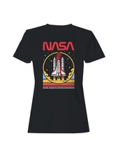 Officially Licensed NASA Space Shuttle Launch Graphic Women's T-shirt