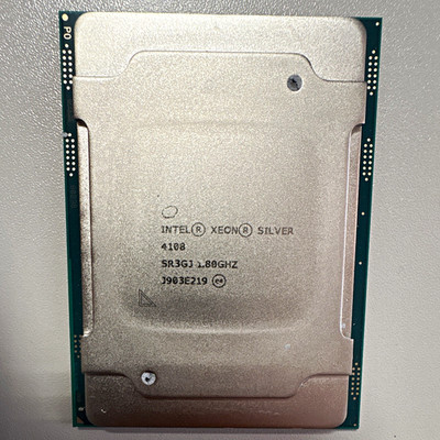 Intel Xeon Silver 4108 8-Core 1,80 GHz CPU Prozessor LGA 3647 SR3GJ
