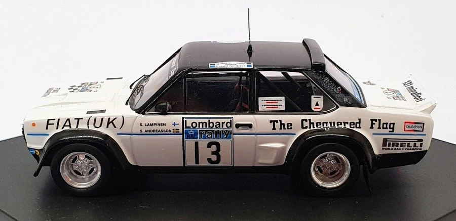 Trofeu 1/43 Scale 1412 - Fiat 131 Abarth 7th RAC 1977 - #13 Lampinen/Adreason - Image 3 of 4