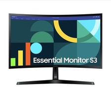 Samsung 24 Inch Essential Monitor S3 S36GD Curved 100HZ 