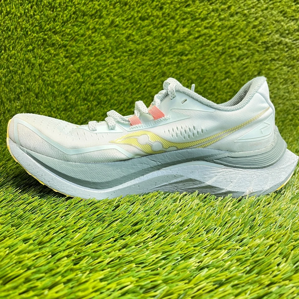 Zapatillas deportivas Saucony Endorphin Speed 4 para mujer talla 8,5 verde blanco Foto 3 de 4