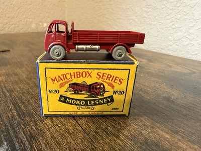 Matchbox Lesney #04 Stake Truck – Années 60/70 – Avec Boîte D'origine – 1/64