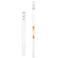 EDIEBE Extendable 180 Rotating Outlet Extender USB C Wall Charger 2AC 2USB A So