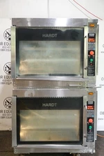 HARDT NATURAL GAS DOUBLE STACKED COMMERCIAL ROTISSERIE MODEL INFERNO 4500 (CAPAC