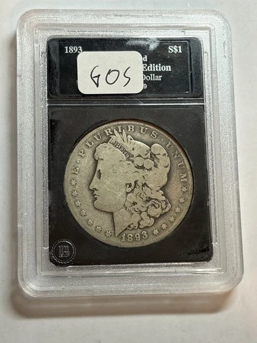 1893-O Morgan Silver Dollar $1 VG Very Good Key Date