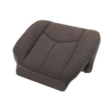 Driver Side Bottom Cloth Seat Cover, Replacement Gray Front Driver Bottom Seat