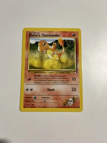 Blaine's Charmander 61/132 | Pokemon TCG | Gym Heroes Unlimited | NM
