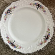 Set English Brambleberry - 5 Plates & 1 Serving Bowl Vintage 1920/30