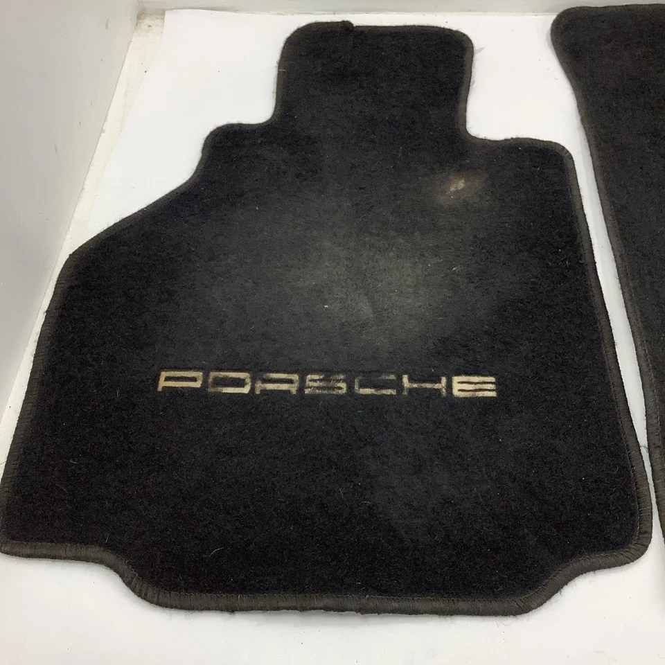 Alfombrillas originales Porsche 911 Turbo 996 2001 para conductor y pasajero envío gratuito Foto 3 de 4