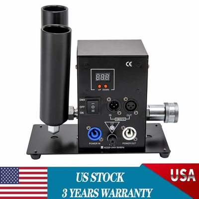 #ad #ad DJ Club Effect C02 Jet Machine Cryo DMX512 Co2 Party Cannon Fogger Smoke Gun $111.70