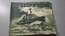 LLOYD Flottenbilder Deutsche Marine Sammelbilderalbum 1932 Brinkmann vollständig