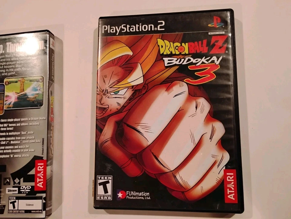 Dragon Ball Z Budokai 2 and 3, PlayStation 2,  Tested And Work!  - Image 4 of 4