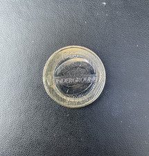 2013 QEII London Underground Roundel sign Commemorative £2 two pound coin