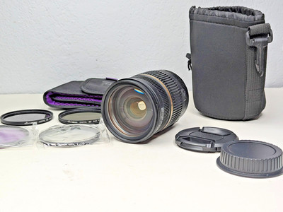 Tamron SP AF 28-75mm f/2.8 XR Di LD W/ Case, Filter, Samples - Canon EF A09 Lens