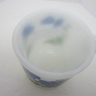 Vintage Glasbake Morning Glory Milk Glass Coffee Cup Mug Individuality Lovely — photo 6