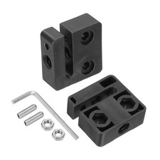 2Pcs POM Anti-Backlash Nut Block for 8mm Diameter 2mm Pitch 8mm Screw Nut]