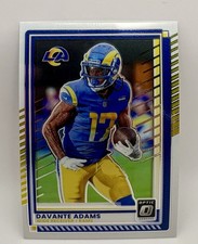 2025 DONRUSS OPTIC DAVANTE ADAMS FOOTBALL CARD RAMS NFL 64 panini